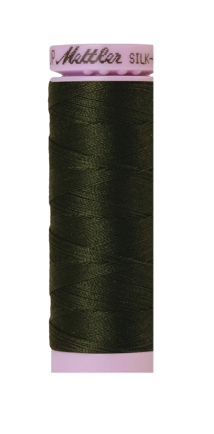 Silk-finish 50wt Solid Cotton 164yd Holly