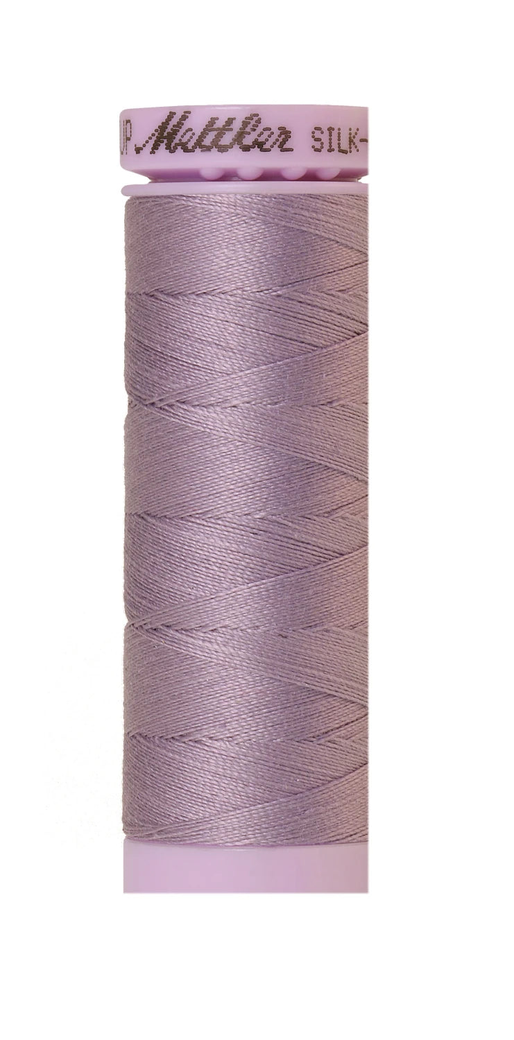 Silk-finish 50wt Solid Cotton 164yd Rosemary Blossom
