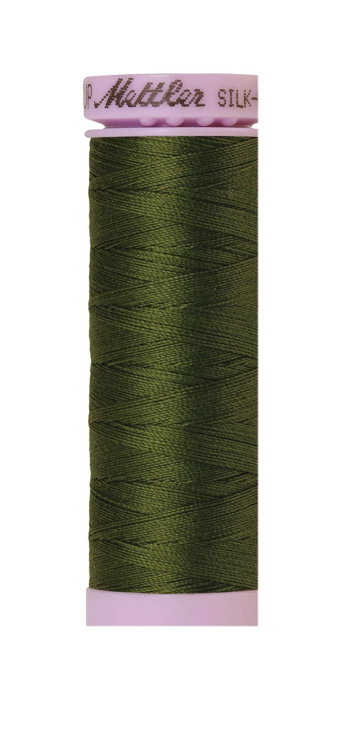 Silk-finish 50wt Solid Cotton 164yd Umber