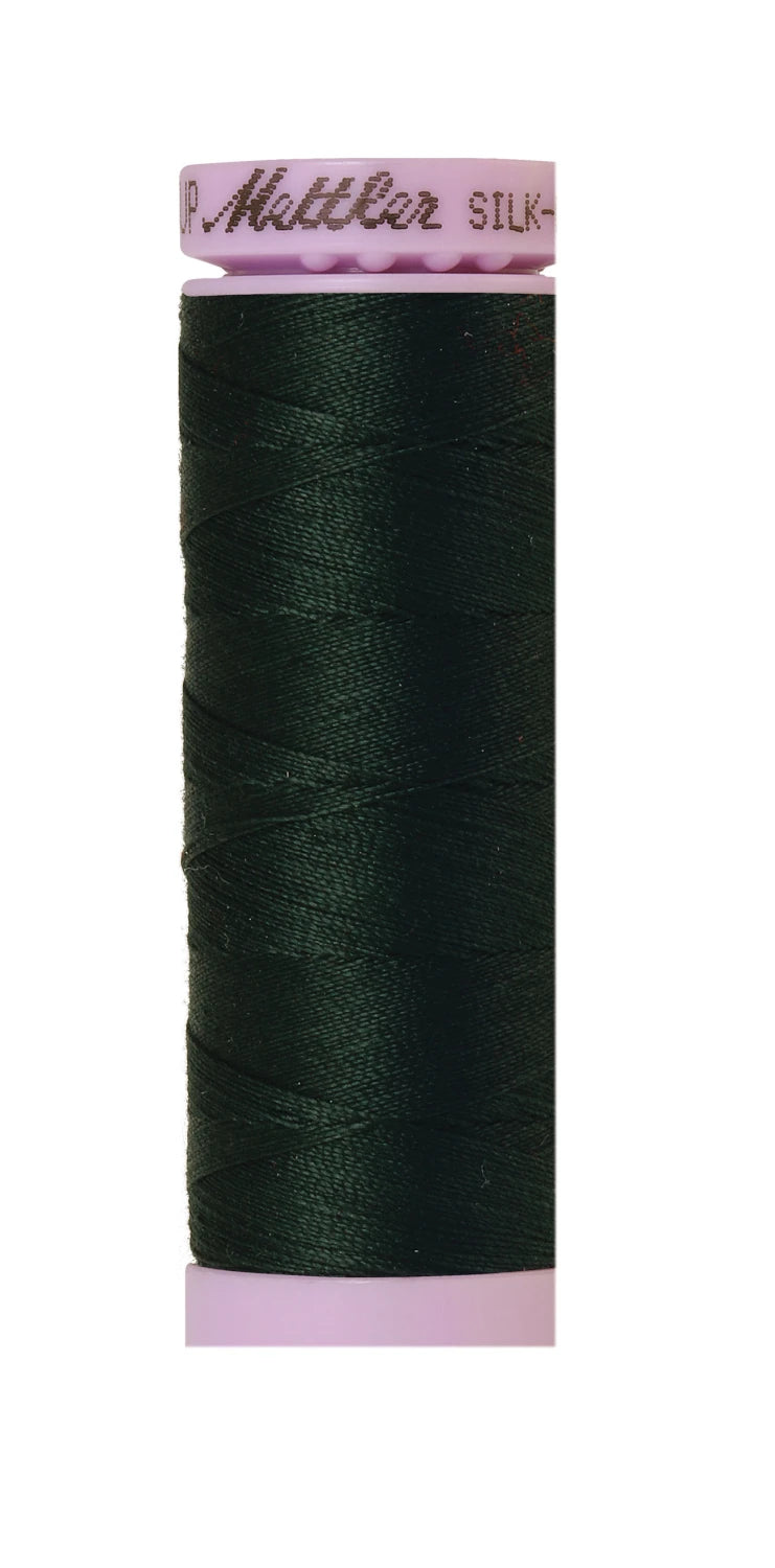 Silk-finish 50wt Solid Cotton 164yd Spruce Forest
