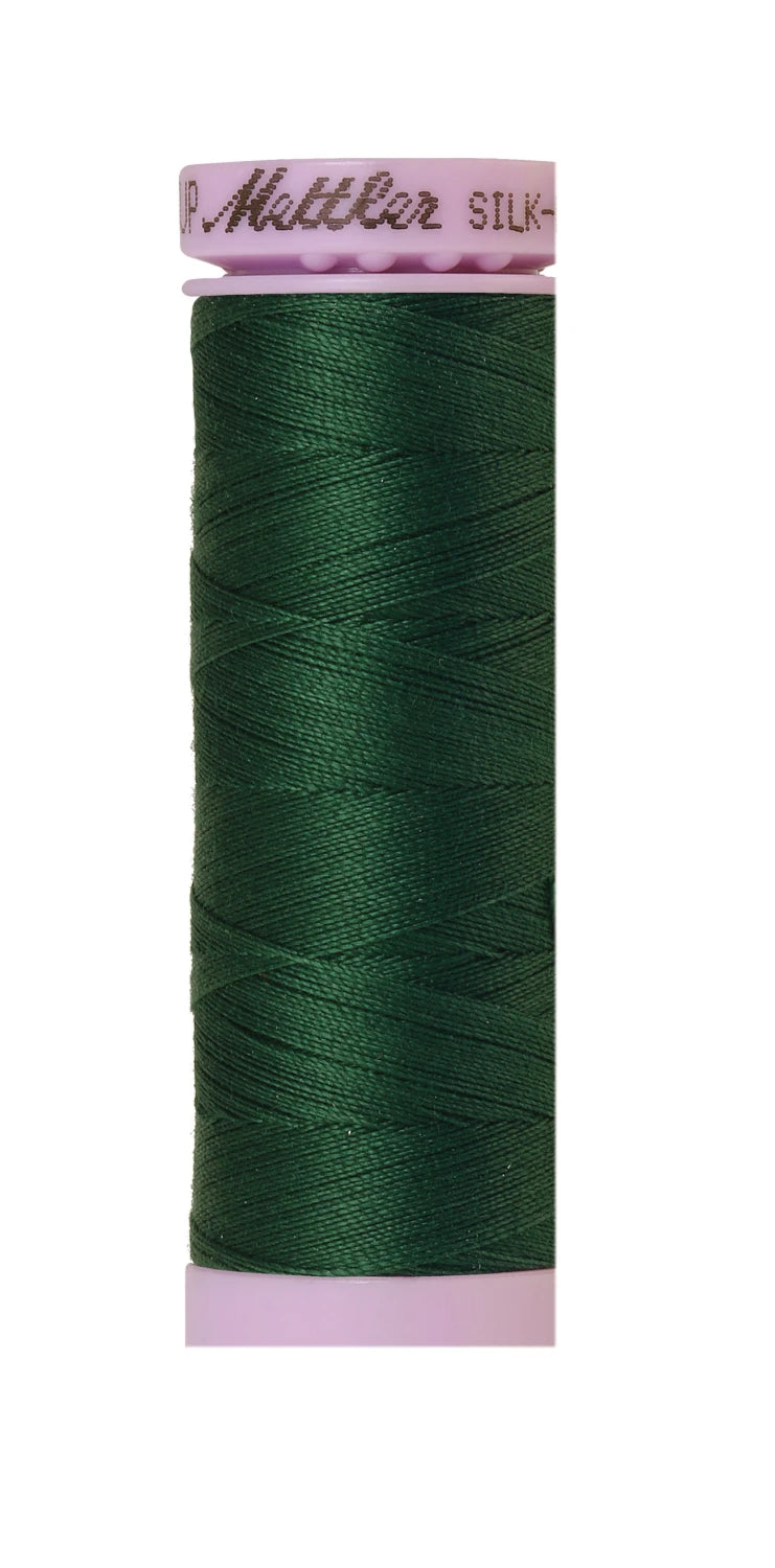 Silk-finish 50wt Solid Cotton 164yd Verdant Green
