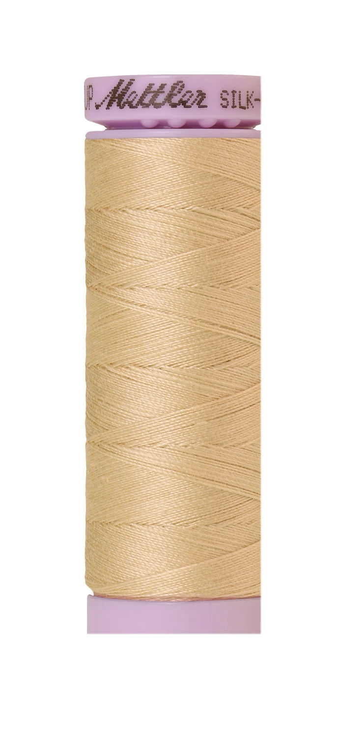 Silk-finish 50wt Solid Cotton 164yd Eggshell