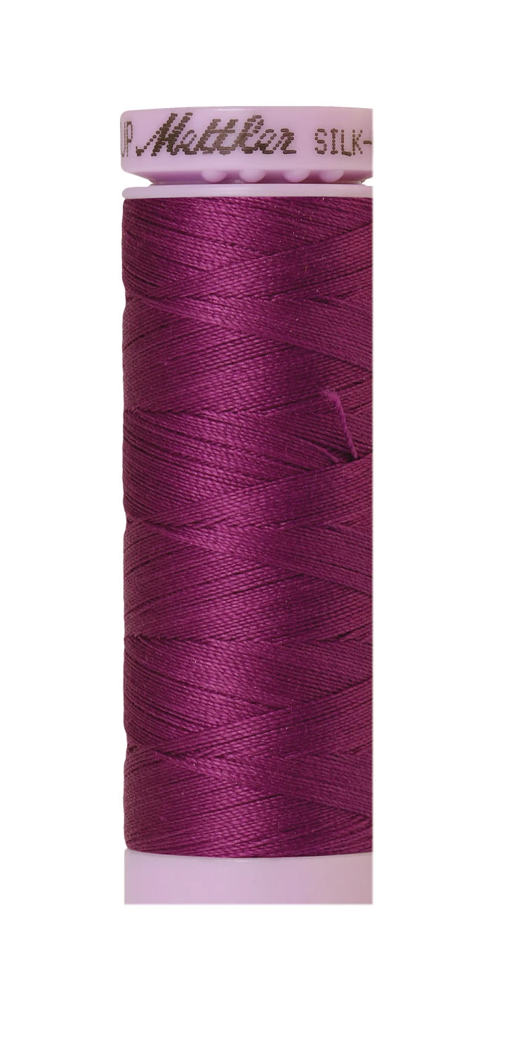 Silk-finish 50wt Solid Cotton 164yd Purple Passion