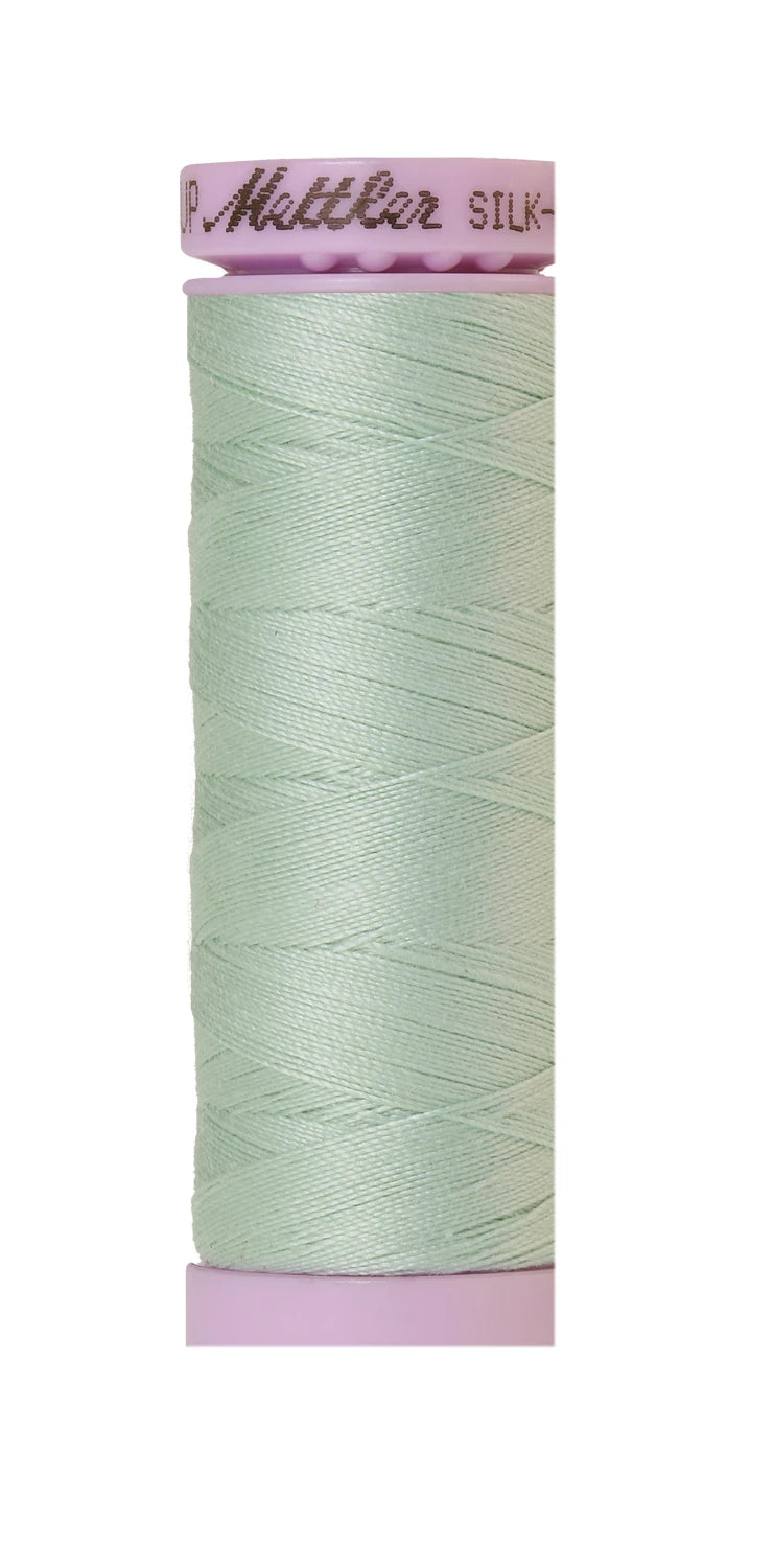 Silk-finish 50wt Solid Cotton 164yd Snowmoon
