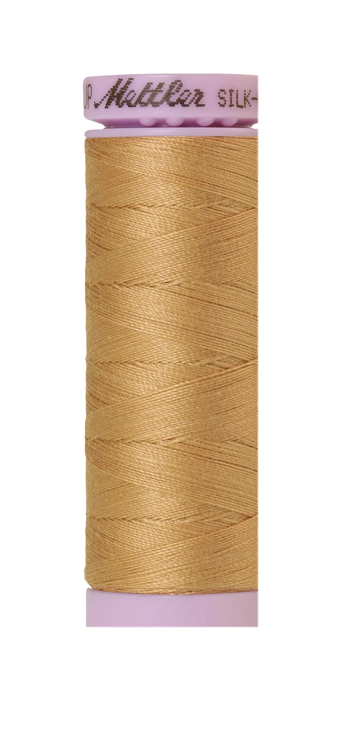 Silk-finish 50wt Solid Cotton 164yd Toast