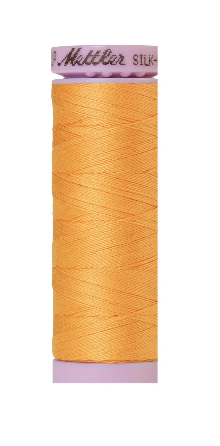 Silk-finish 50wt Solid Cotton 164yd Warm Apricot