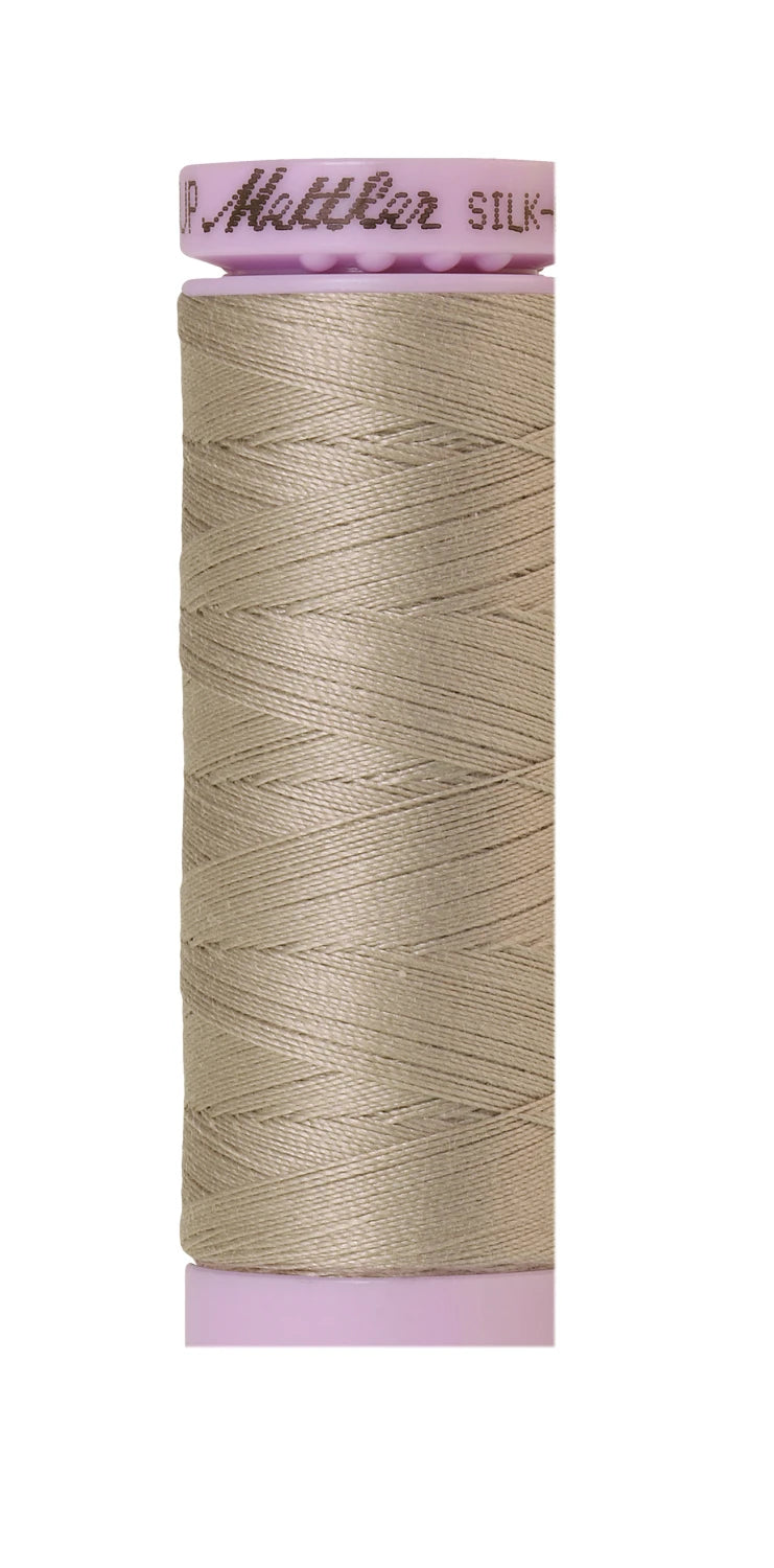 Silk-finish 50wt Solid Cotton 164yd Light Sage