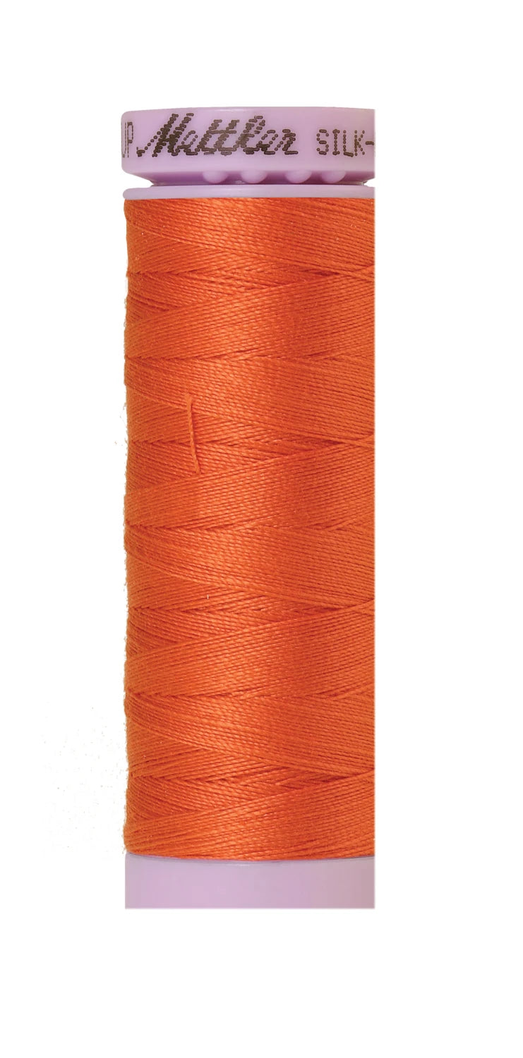 Silk-finish 50wt Solid Cotton 164yd Clay