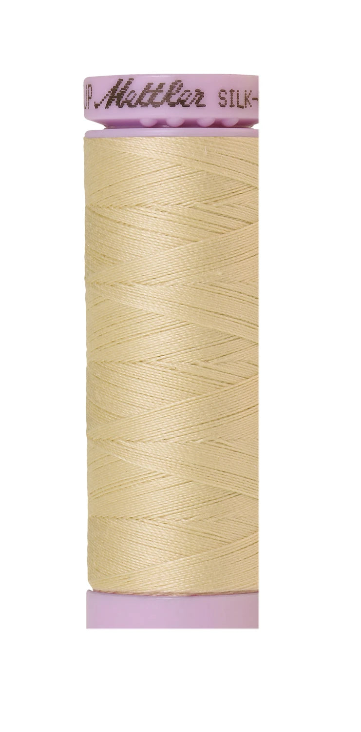 Silk-finish 50wt Solid Cotton 164yd Lime Blossom