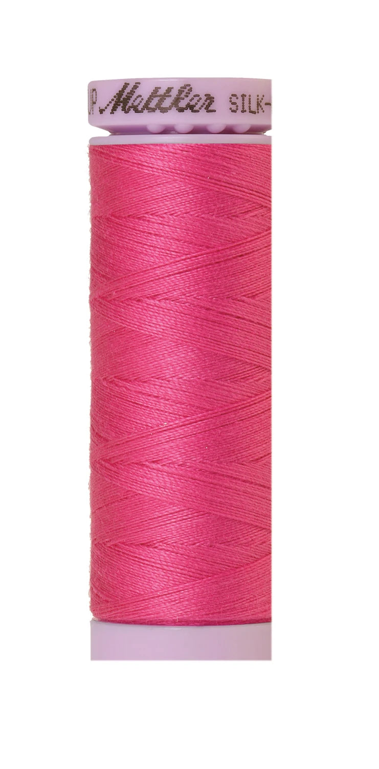 Silk-finish 50wt Solid Cotton 164yd Hot Pink