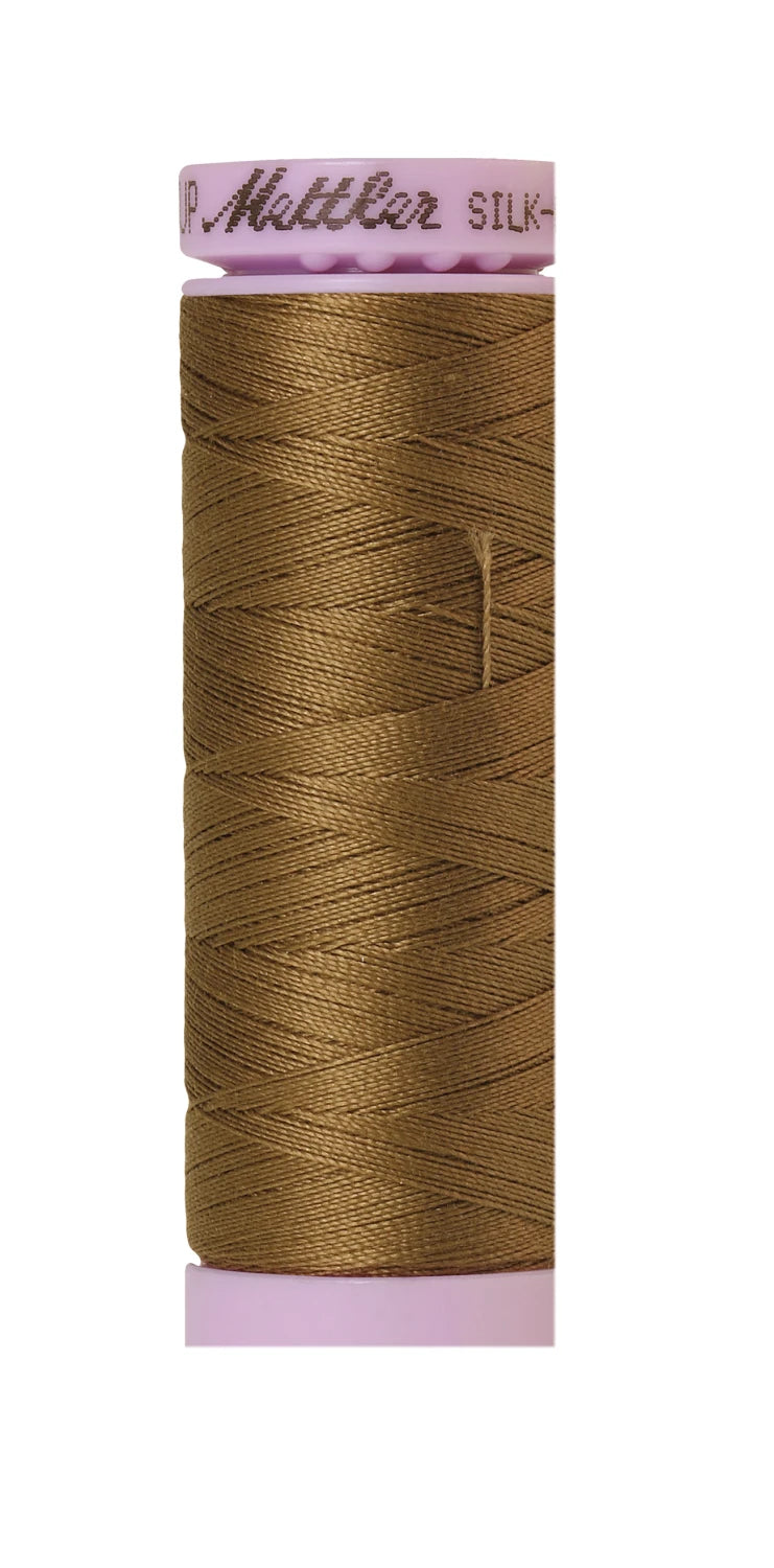 Silk-finish 50wt Solid Cotton 164yd Dormouse