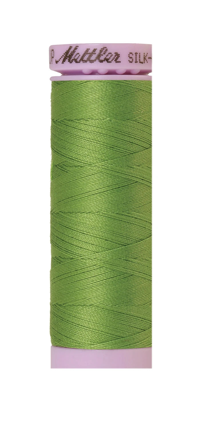 Silk-finish 50wt Solid Cotton 164yd Foliage