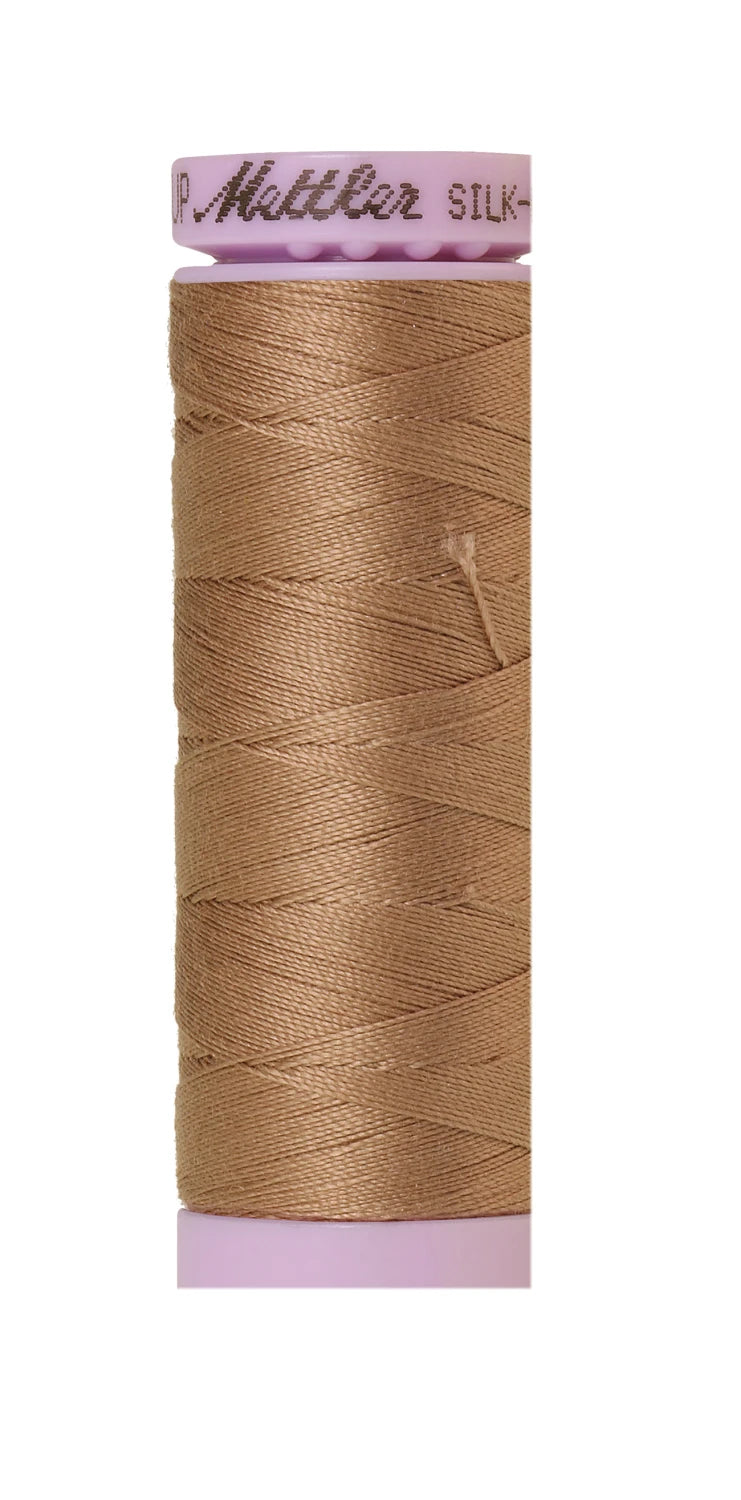 Silk-finish 50wt Solid Cotton 164yd Praline
