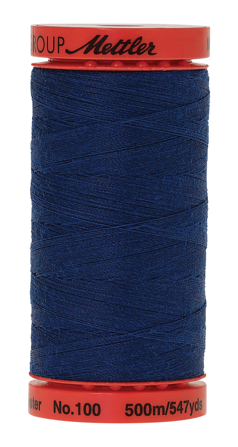 Metrosene Poly Thread 50wt 500m/547yds Imperial Blue