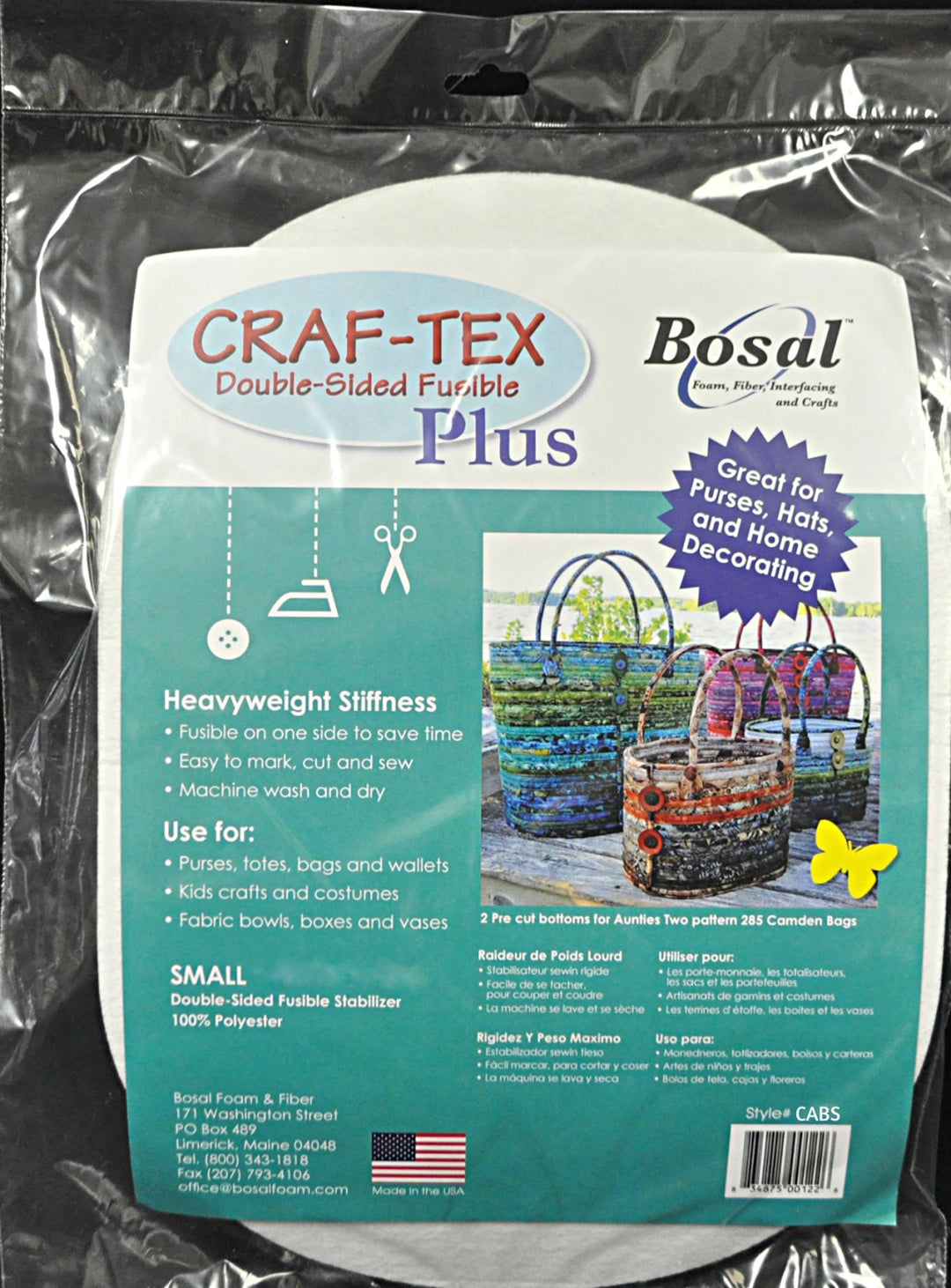 Craf Tex Camden Bag Small For Small Poppins Bag