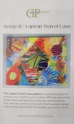 Thread Travel Case Pattern Serge It! Laptop Travel Case Pattern – Chestnut Ridge Sewing