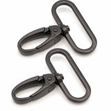 By Annie Swivel Hooks Black 1 1/2"