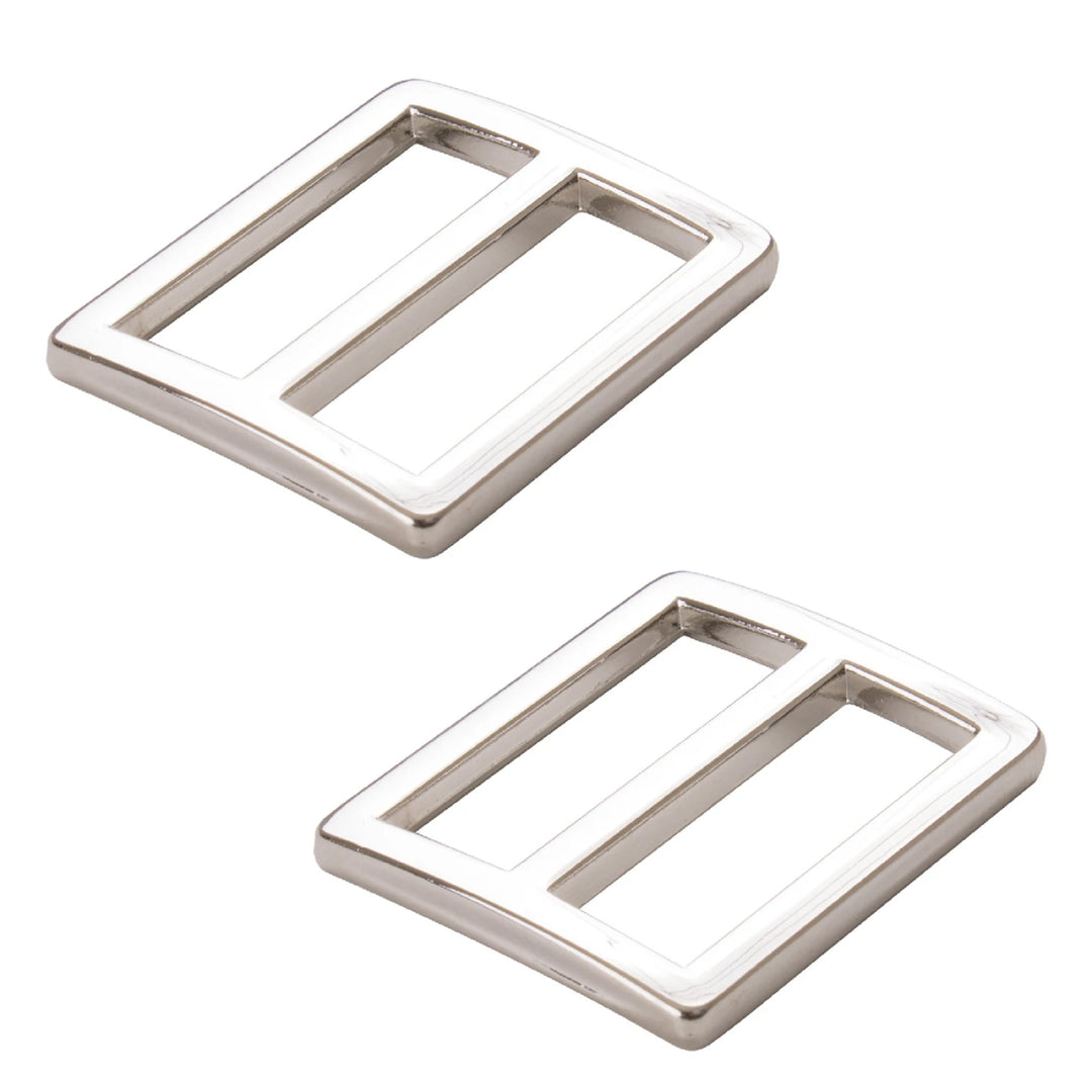 Slider Flat Widemouth 1in Nickel Set Of Two