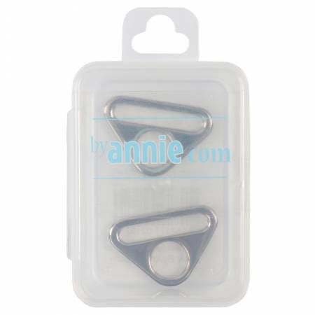 By Annie Triangle Ring 1" Nickel