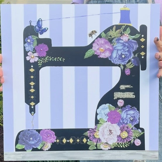 Barn Quilt Painting - May 27, 2026 SEWING MACHINE