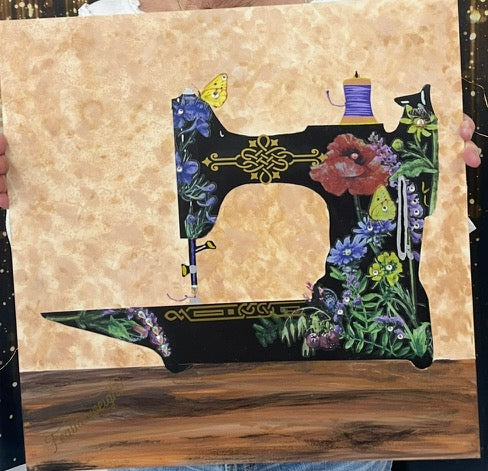 Barn Quilt Painting - May 27, 2026 SEWING MACHINE