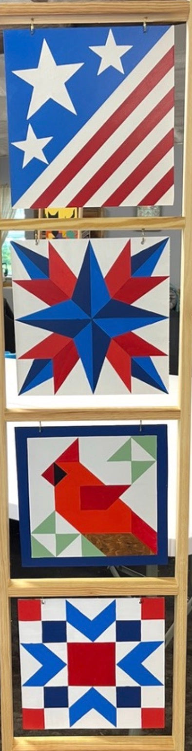 Barn Quilt Painting - May 26, 2026 LADDER