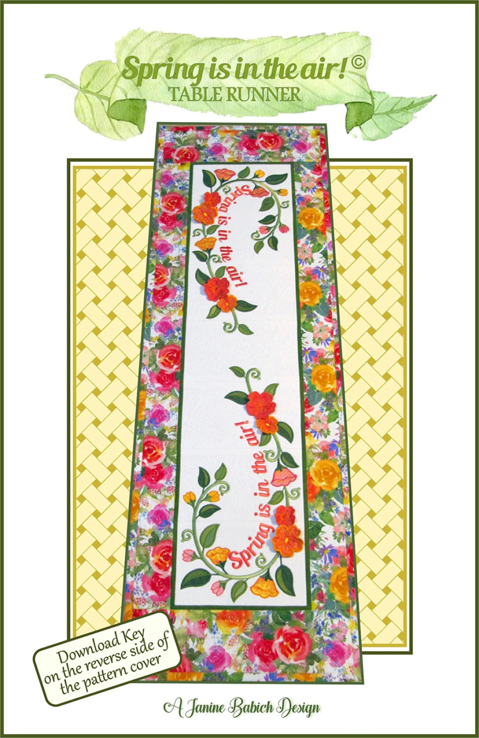 Spring Is In The Air Table Runner
