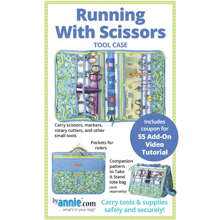 Running with Scissors Tool Case By Annie