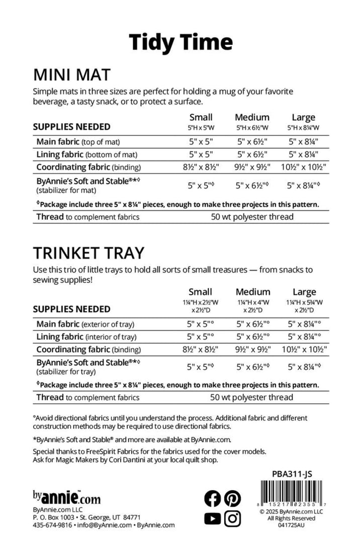 Tidy Time Jump Starters