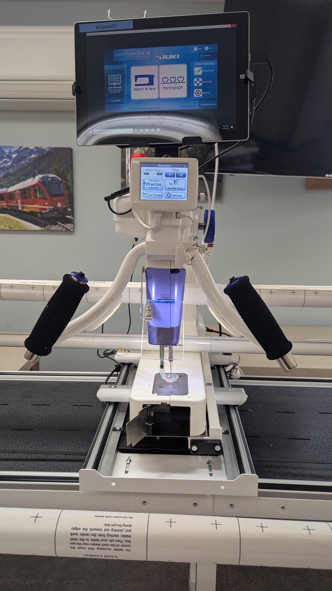 Pre-owned Juki TL-2200QVP - with 10' Frame and Automation