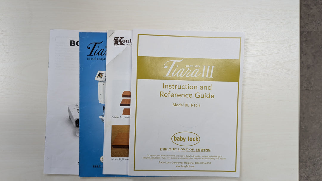 Babylock Tiara 3 on Koala Table - Pre-owned