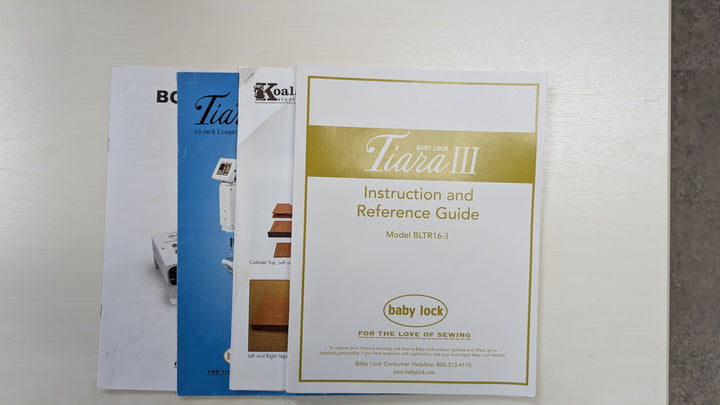 Babylock Tiara 3 on Koala Table - Pre-owned