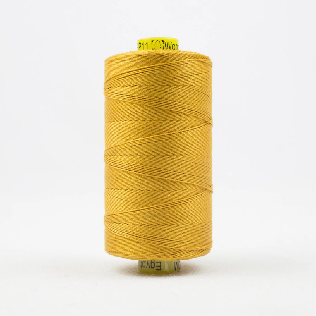 Spagetti Solid 12wt Cotton Thread 400m Rich Gold