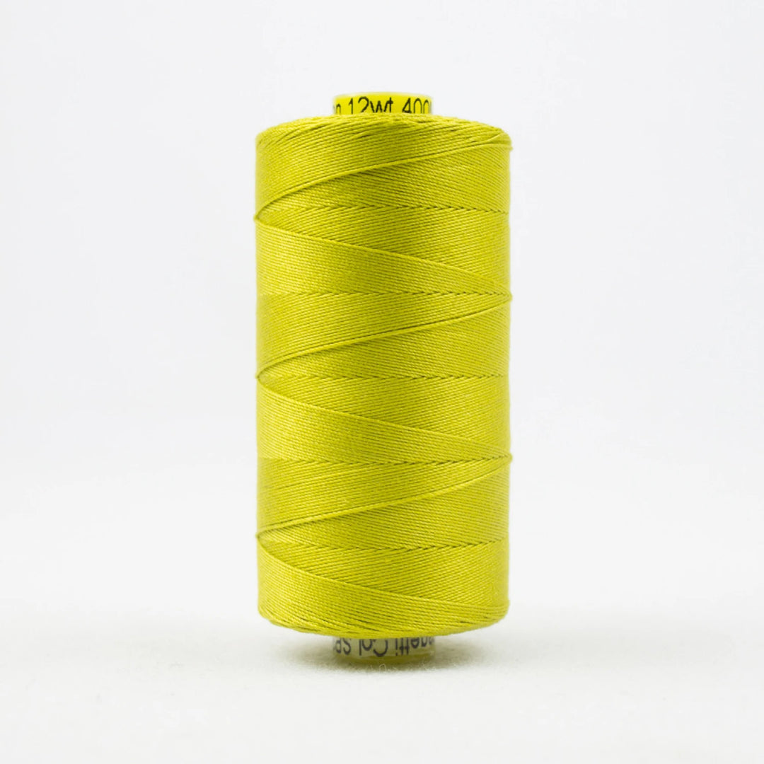 Spagetti Solid 12wt Cotton Thread 400m Lichen