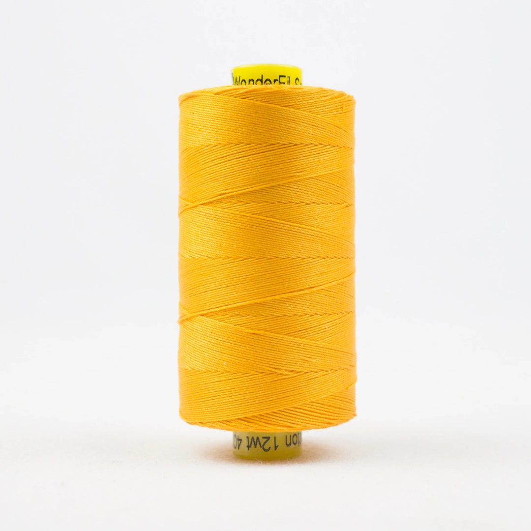Spagetti Solid 12wt Cotton Thread 400m Marigold
