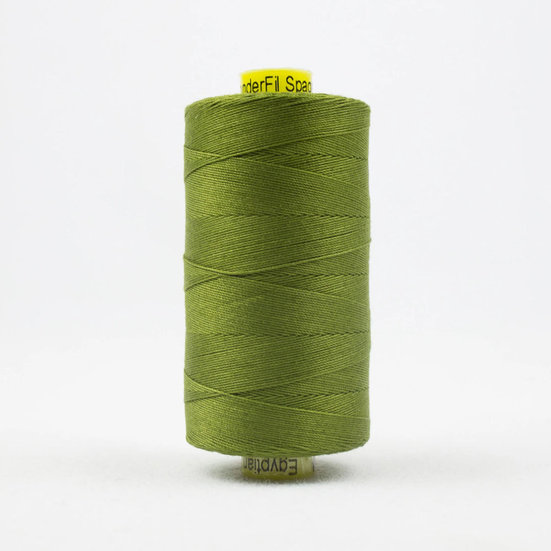 Spagetti Solid 12wt Cotton Thread 400M Olive