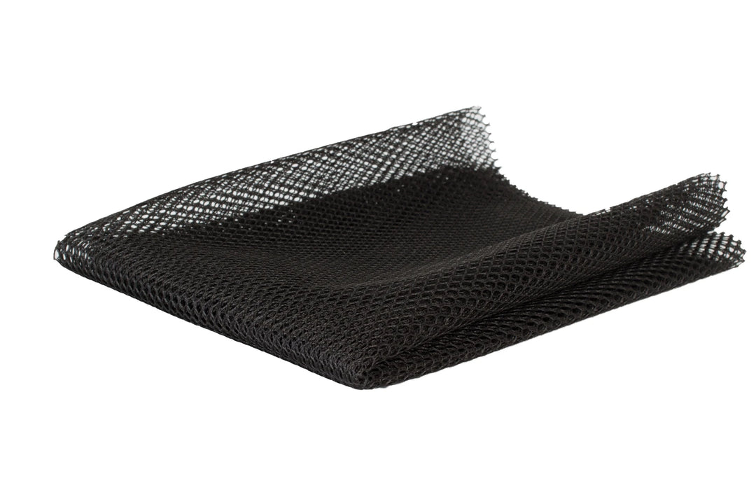 Mesh Lite Weight Black 18in x 54in