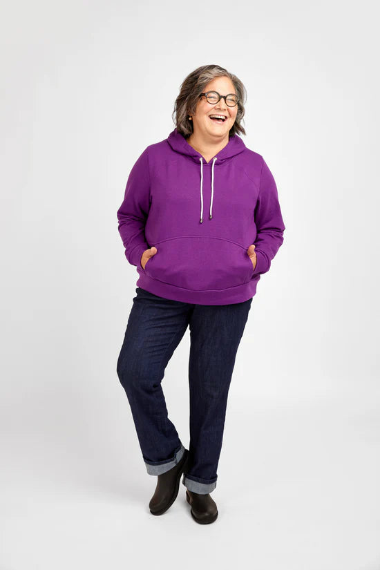 Stanton Hoodie Pattern, sizes 12-32