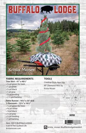 Buffalo Lodge Tree Skirt Table Runner And Placemats