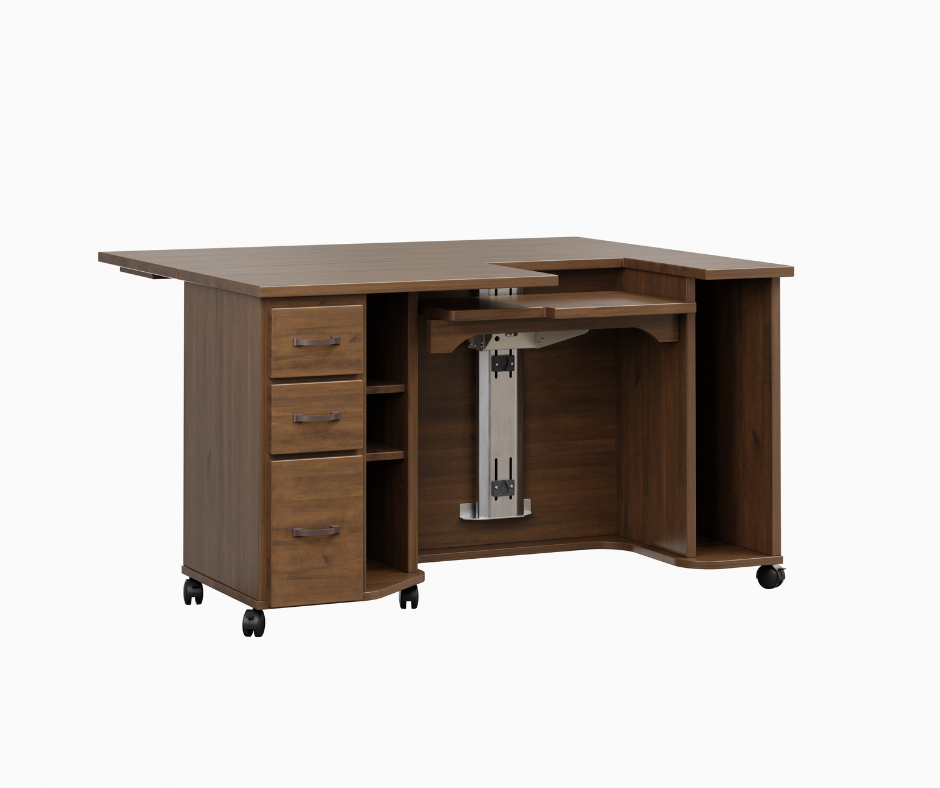 #110 BERNINA L 8 Series Serger Cabinet