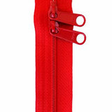 Handbag Zipper 40in Atom Red