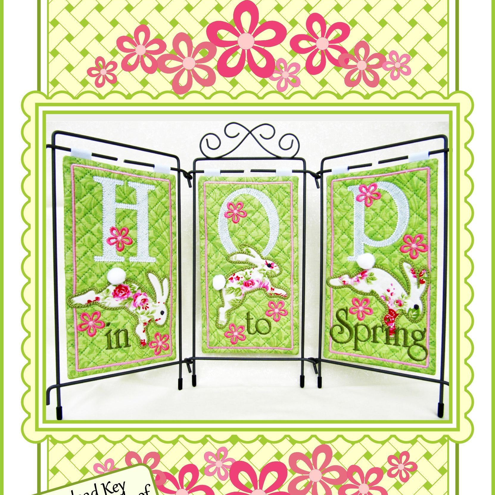 Hop Into Spring by Janine Babich Designs