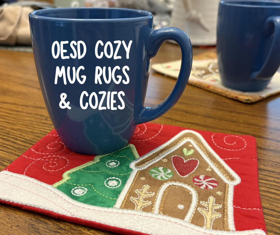 OESD Warm & Cozy Mug Rugs & Cozies - Nov 19, 2025