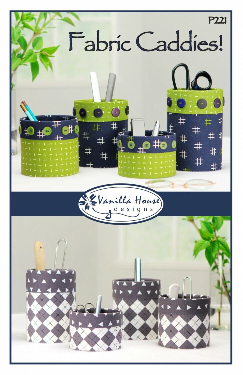 Fabric Caddies By Vanilla House Designs
