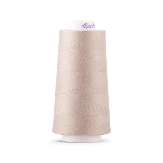 Maxi-lock Polyester Serger 50wt 3000yd Beige