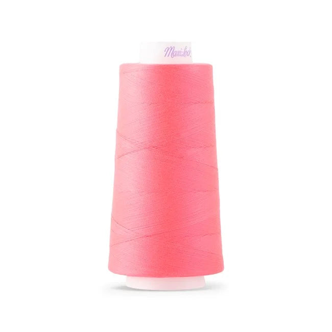 Maxi-lock Polyester Serger 50wt 3000yds Neon Pink