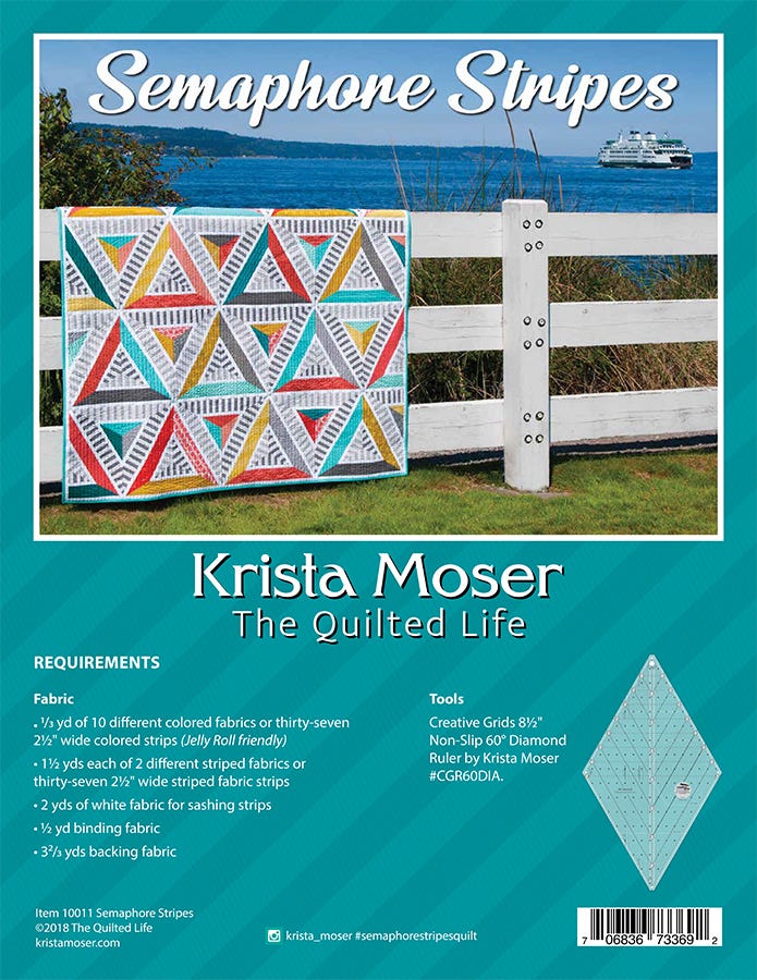 Krista Moser Semaphore Stripes